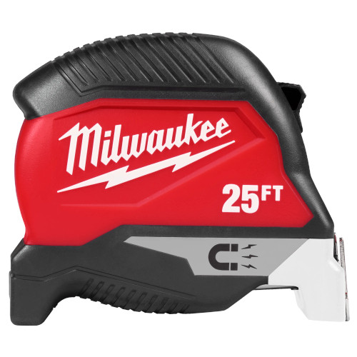 Milwaukee MIL-48-22-1027M 25ft Electrician's Magnetic Tape Measure