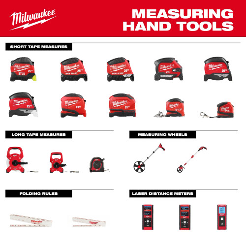 Milwaukee MIL-48-22-1726 8m/26ft Compact Tape Measure
