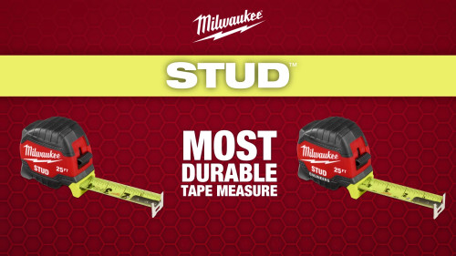 Milwaukee MIL-48-22-1435E 35ft Stud Tape Measure With Engineer's Scale