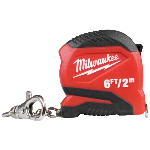 Milwaukee MIL-48-22-1706C 6ft/2m Keychain Tape Measure