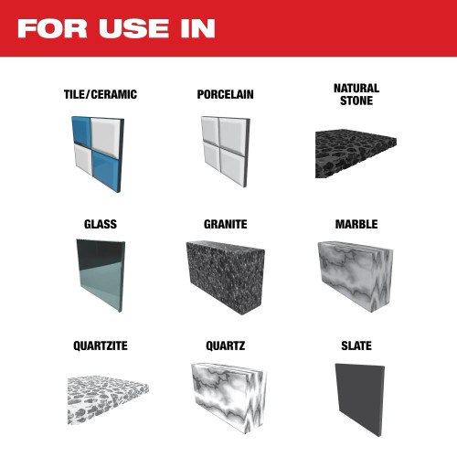 Milwaukee MIL-49-56-5730 Diamond Max Hole Saw 6 Piece Set