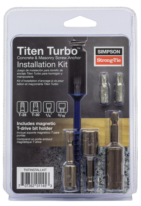 Simpson SIM-TNTINSTALLKIT Titen Turbo Installation Tool Kit