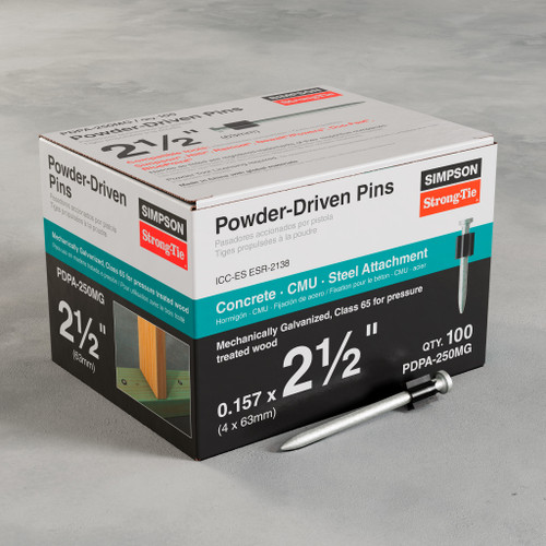 Simpson SIM-PDPA-250MG PDPA Powder-Driven Pin