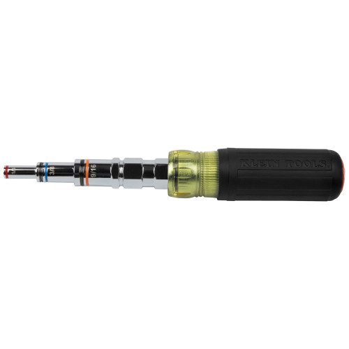 Klein Tools KLE-32809MAG Magnetic 9-in-1 Pass Through SAE Multi-Nut Driver
