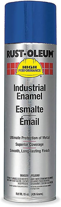 Rust-Oleum RUS-V2124838 V2100 System Rust Preventive Enamel Spray Safety Blue
