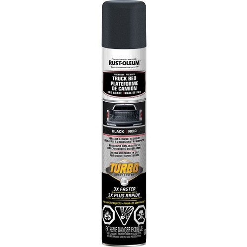 Rust-Oleum RUS-390622 24Oz Truck Bed Coating Aerosol - Black