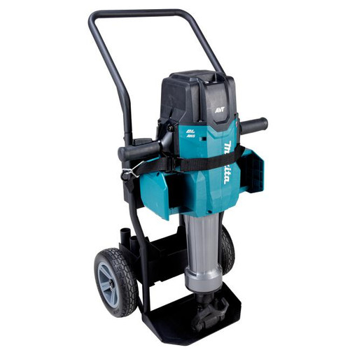 Makita MAK-HM004GL401 80V MAX XGT BL 70 Lbs Breaker Hammer 1-1/8in Hex With Cart 8.0Ah x 4 Kit