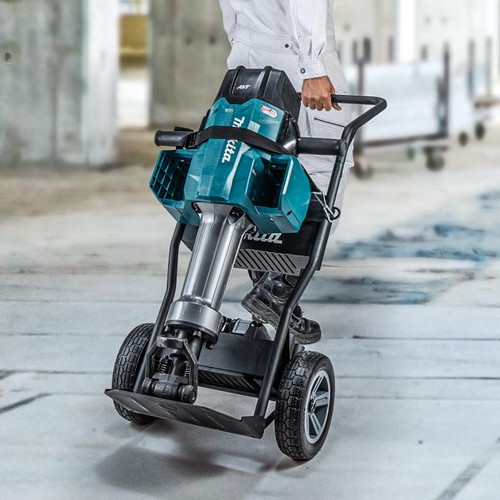 Makita MAK-HM004GL401 80V MAX XGT BL 70 Lbs Breaker Hammer 1-1/8in Hex With Cart 8.0Ah x 4 Kit