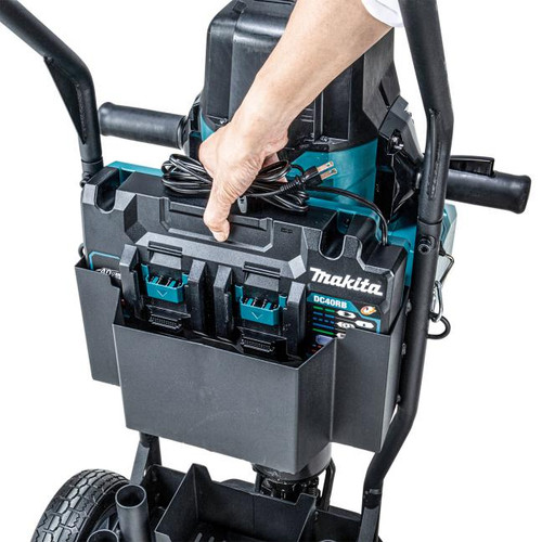 Makita MAK-HM004GL401 80V MAX XGT BL 70 Lbs Breaker Hammer 1-1/8in Hex With Cart 8.0Ah x 4 Kit