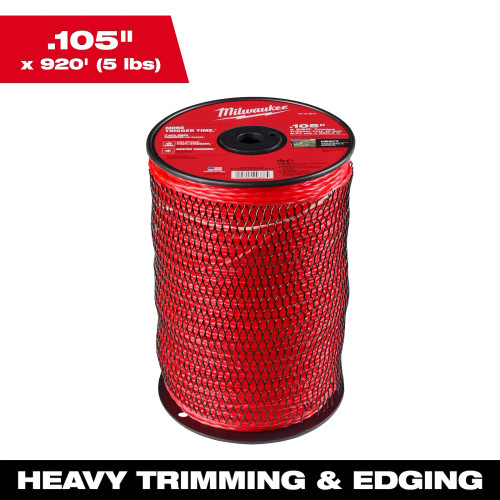 Milwaukee MIL-49-16-2814 .105in x 900ft Twisted Trimmer Line