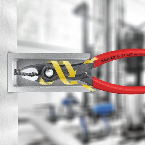 Knipex KNIP-8201150SBA 6in Twingrip Front And Side Gripping Plier