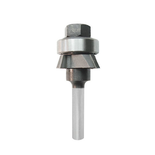 Dimar DIM-116RT4-15 1in Dia Carbide Tipped Trim Cutter Assembly 4 Flutes 15 Deg 1/4in Shank