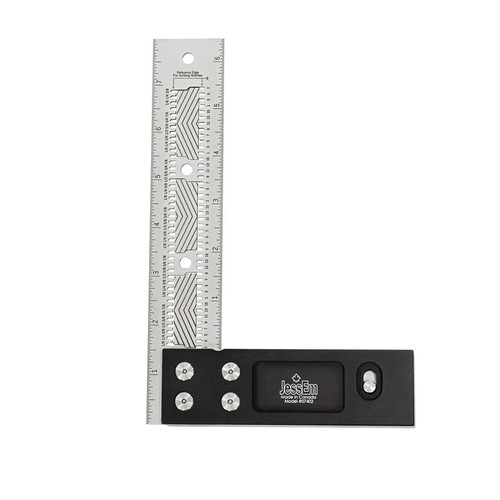 JessEm Tool Co. Jes-07402 8in Precision Square with Flex Grip - Imperial