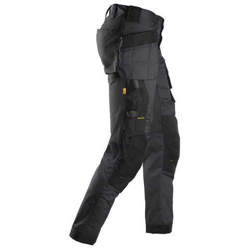 Snickers Workwear SNI-6241580XX 6241 Stretch Trousers Holster Pockets - Grey