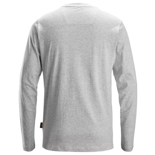 Snickers Workwear SNI-2496280XXXX 2496 Long-Sleeve T-Shirt - Grey Melange