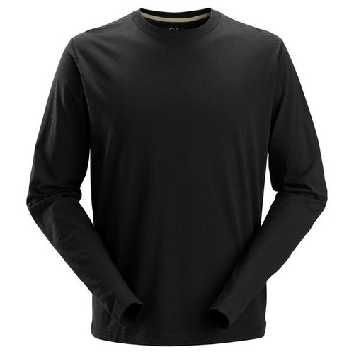 Snickers Workwear SNI-2496040XXXX 2496 Long-Sleeve T-Shirt - Black