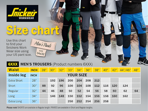 Snickers Workwear SNI-6341040XX 6341 Allroundwork Stretch Trousers - Black
