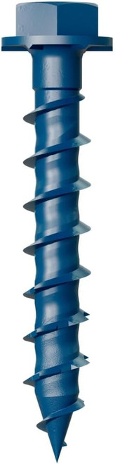 Simpson SIM-TNT18HEXXX 3/16in Titen Turbo Concrete And Masonry Screw Anchor 100 Pieces