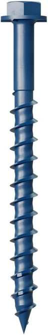 Simpson SIM-TNT18HEXXX 3/16in Titen Turbo Concrete And Masonry Screw Anchor 100 Pieces