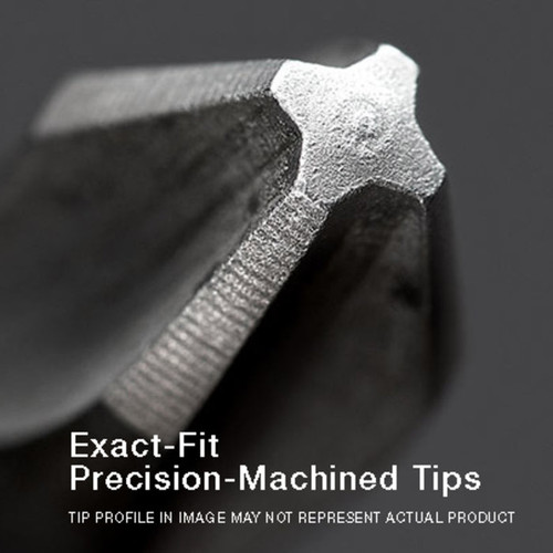 Wiha Tools WIHA-TORX2IN5PKXX 2in TerminatorBlue Impact Bit Torx 5-Pack