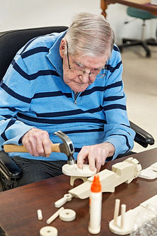 Build It Yourself BIY-KT-02-001-EA Stunt Biplane Woodworking Kit