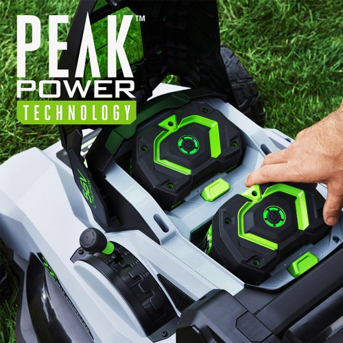 EGO Power EGO-LM2244SP-2 22in Super Composite Deck Select Cut Self Propelled Lawn Mower 2x 6.0Ah Kit