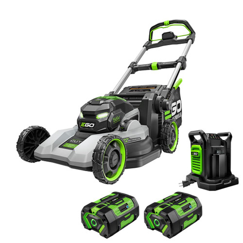EGO Power EGO-LM2244SP-2 22in Super Composite Deck Select Cut Self Propelled Lawn Mower 2x 6.0Ah Kit