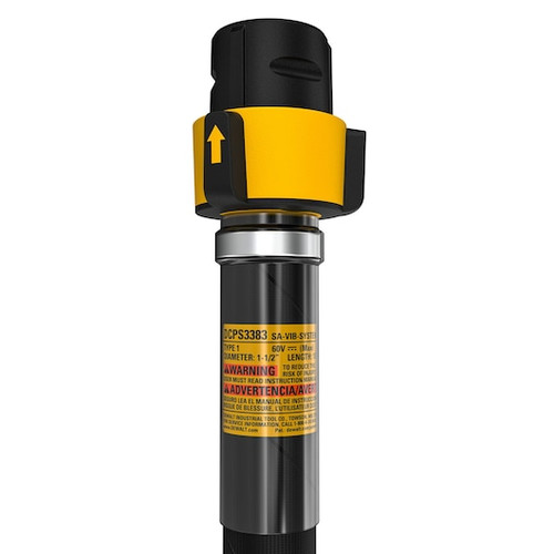 DEWALT DEW-DCPS3383 POWERSHIFT 1.5in Vibrator Head, 10ft Shaft