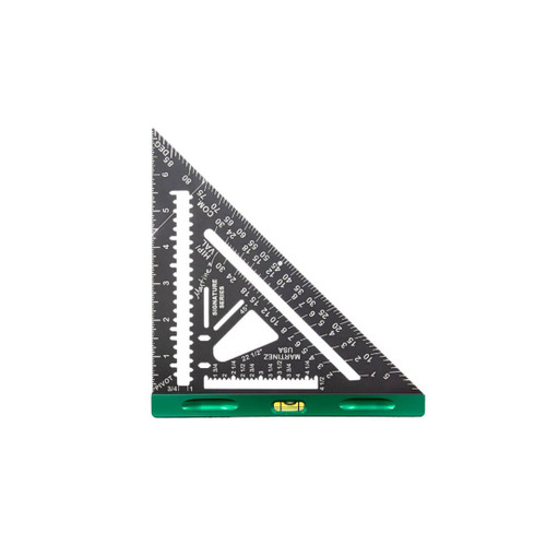Martinez MTZ-4345_GN Signature Series 2-in-1 Aluminum Rapid Square (Imperial) - Green