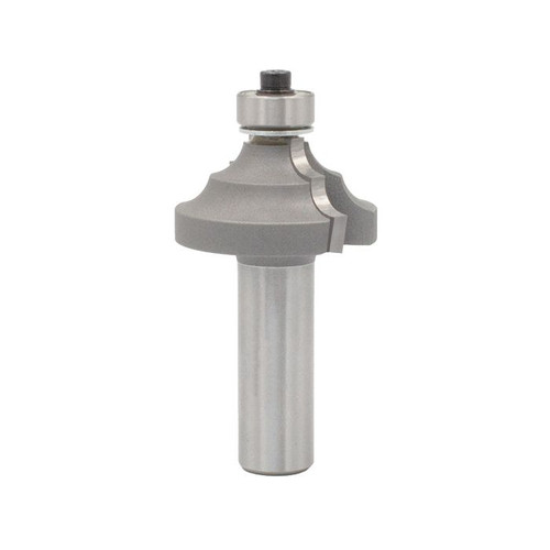 Dimar DIM-136R8-38 1 3/8in Diameter, Carbide Tipped, Classical Bit with Ball Bearing, 2 Flutes, 1/2in Shank, 2 9/16in Length