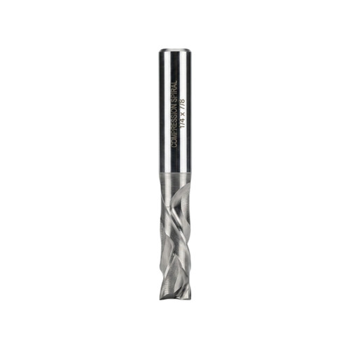 Dimar DIM-SCC-XX Solid Carbide Compression Spiral Router Bit 2 Flute