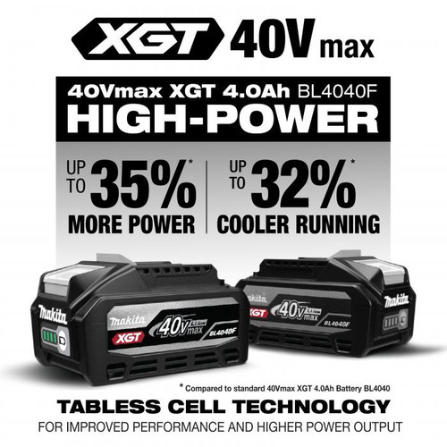 Makita MAK-BL4040F 40V MAX XGT 4.0 Ah High Power Battery
