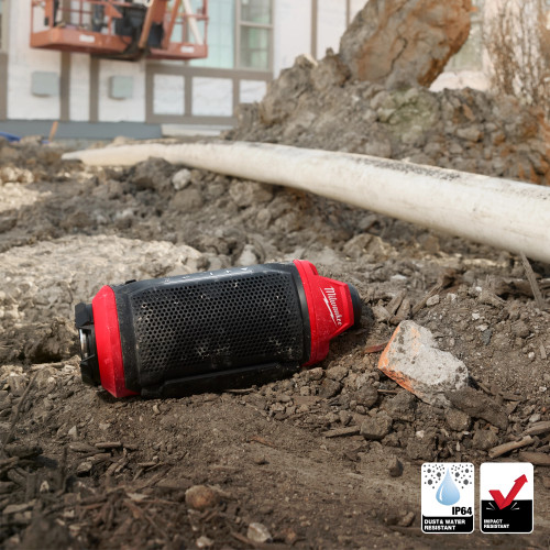 Milwaukee MIL-2955-20 M12 Bluetooth Jobsite Speaker with PACKOUT Compatibility