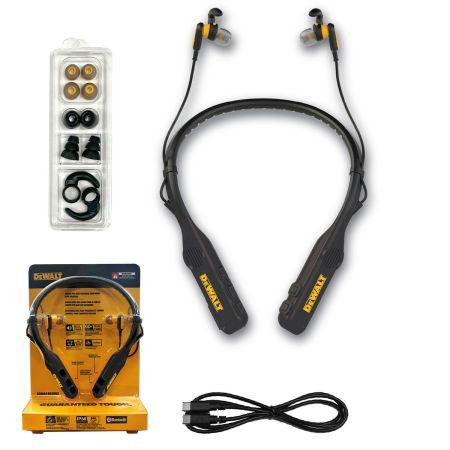 Jobsite Pro Max Neckband Earphones with | Atlas Tools & Machinery