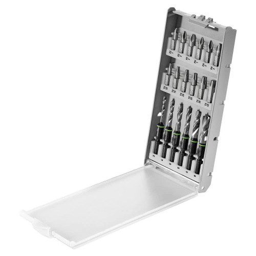 Festool FES-577395 BKS SYS3 D3-8 K CE/W Bit Set 18 Pieces