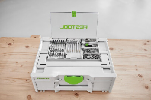 Festool FES-577395 BKS SYS3 D3-8 K CE/W Bit Set 18 Pieces