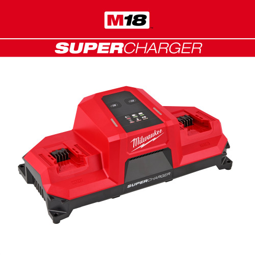 Milwaukee MIL-48-59-1816 M18 Dual Bay Simultaneous Super Charger with 4 Point Mounting