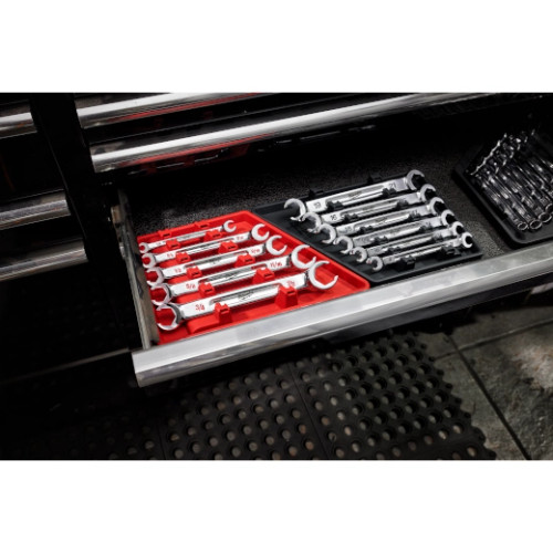 Milwaukee MIL-48-22-9471 6-Piece Double End Flare Nut Wrench Set - Metric