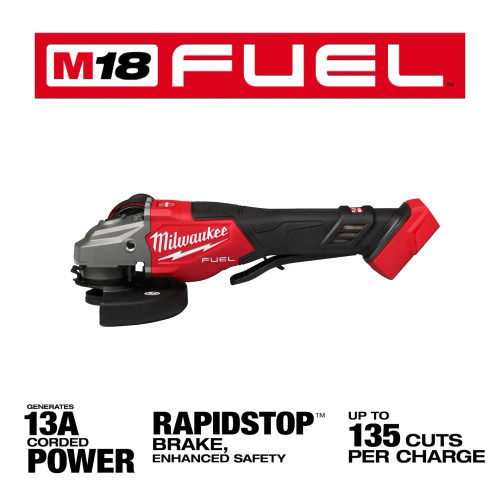 Milwaukee MIL-3670-20 M18 FUEL 6in Paddle Switch Braking Grinder Bare Tool