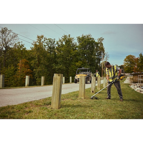 DEWALT DEW-DCST980X2-CA 60V 17-1/2in MAX String Trimmer With D-Ring Handle Kit