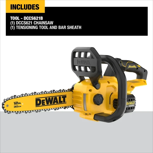 DEWALT DEW-DCCS621B 20V 12in Chainsaw Bare Tool