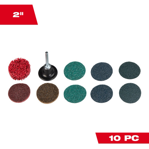 Milwaukee MIL-49-92-9000 Die Grinder Kit 10-Piece