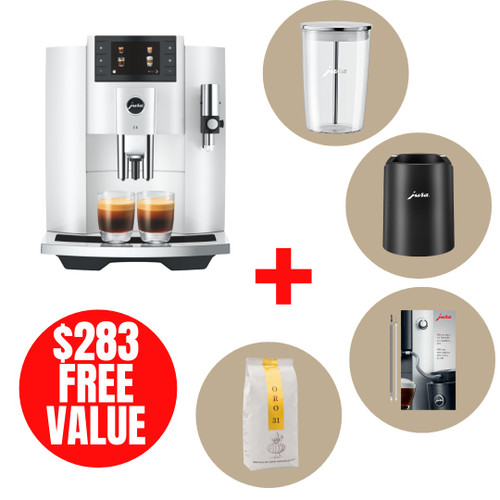 JURA JUR-J01-15683 E8 Piano White