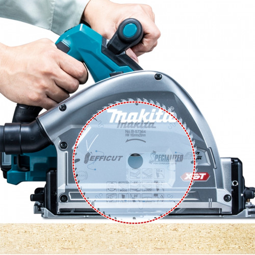 Makita MAK-SP001GM104 40V MAX XGT Brushless Plunge Cut Circular Saw with AWS 4.0Ah Kit