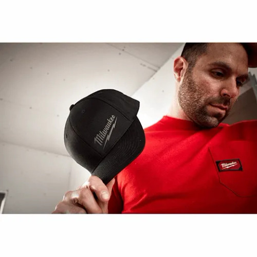 Milwaukee MIL-504BXX Fitted Hat - Black