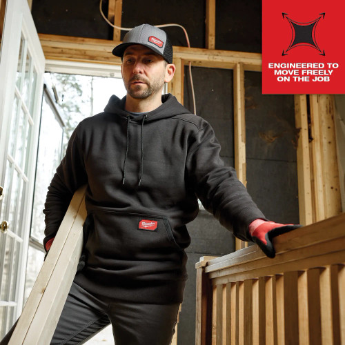 Milwaukee MIL-351BXX FREEFLEX Pullover Hoodie - Black