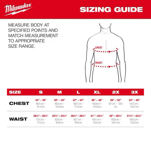 Milwaukee MIL-415HVXX WORKSKIN Lightweight Performance Long Sleeve Shirt - High Visibility