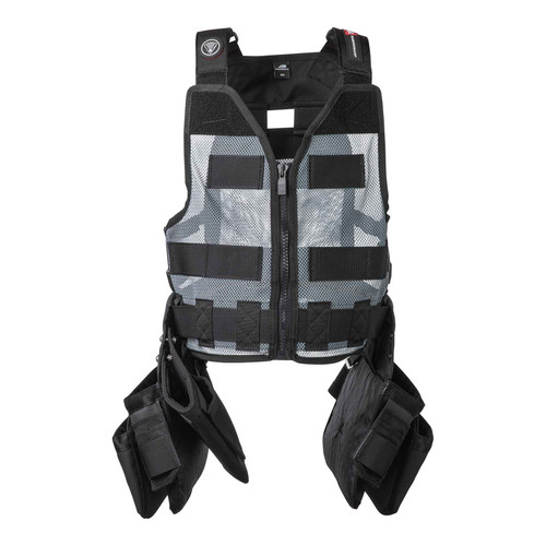 Diamondback DBT-DB5-73-BK-GY-LH-XX Raider '25 Vest System Grey Left Hand Dominant