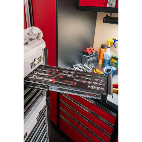 Wiha Tools WIHA-33388 9-Piece SoftFinish Ratchet Tray Set