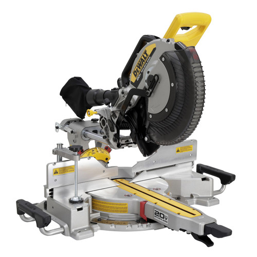 DEWALT DEW-DCS785WW1 20V XR 12in Double Bevel Sliding Miter Saw 8.0Ah Kit